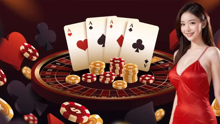 Responsible gaming concept with clocks, money, and a padlock for safe online gambling.